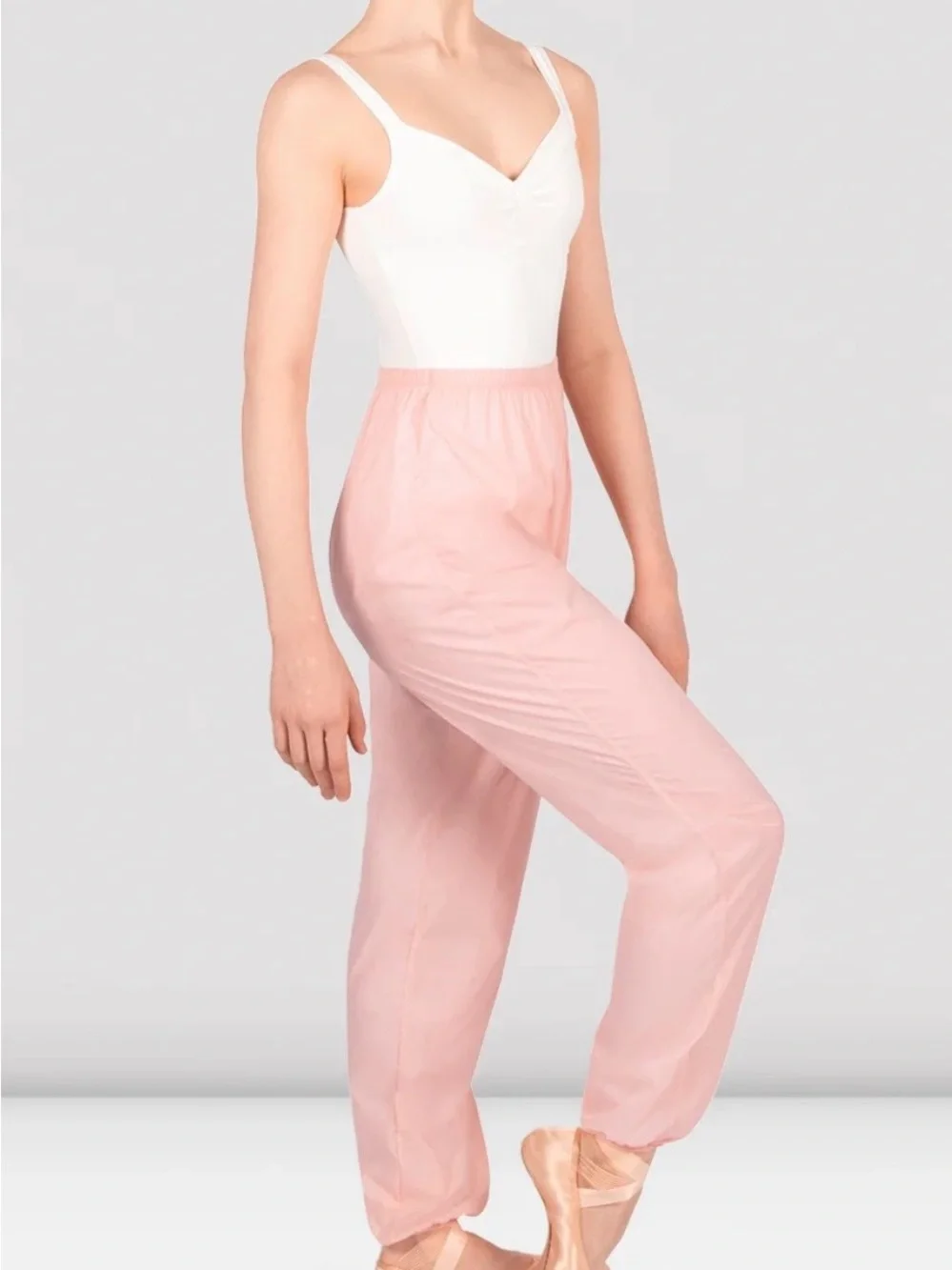 Bloch Girls Ripstop Ballet Pants, French Rose, Child Medium